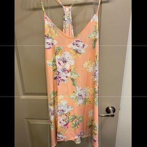 Mittoshop Coral Floral Sun Dress
